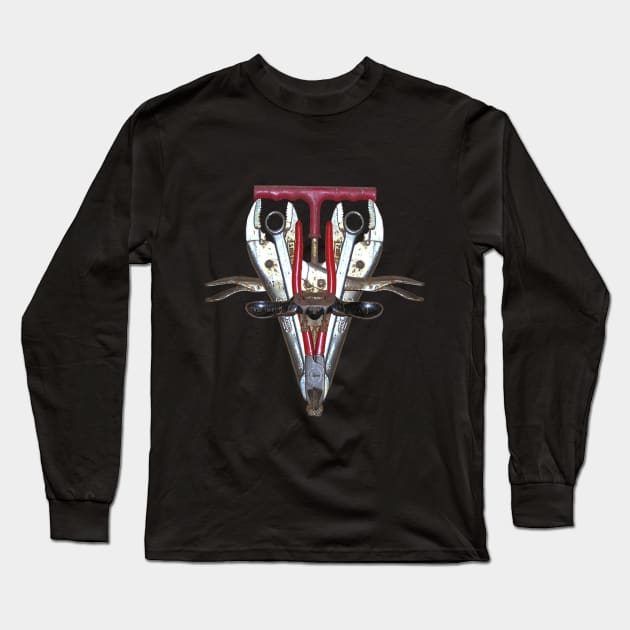 Toolhead 01 Long Sleeve T-Shirt by JulianFJones01